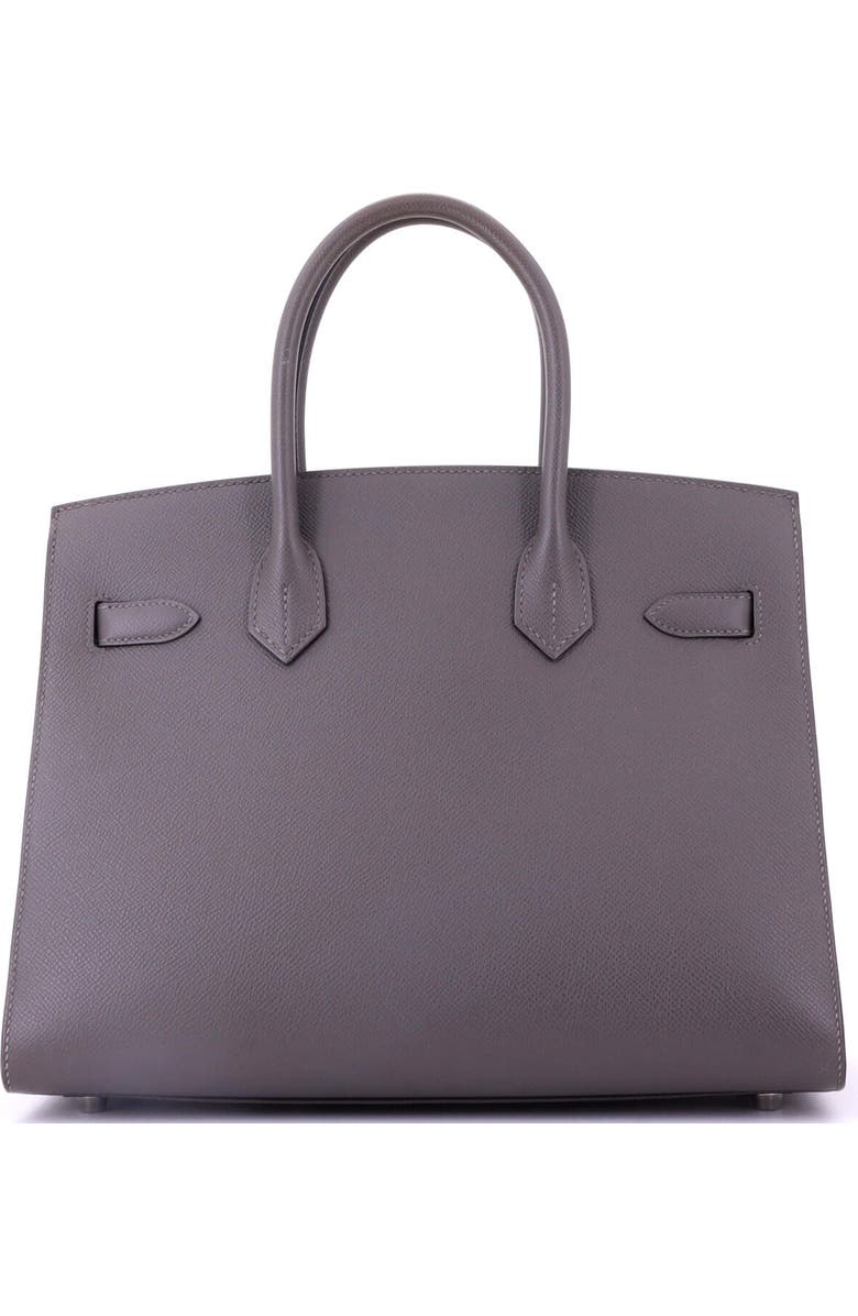 Pre-Owned Hermes Birkin Sellier Bag Grey Epsom with Palladium Hardware 30, Alternate, color, Gris Meyer