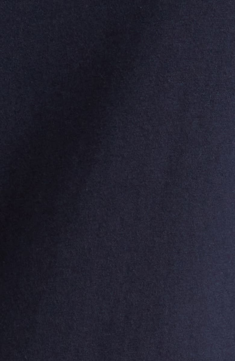 Moncler Long Sleeve Cotton & Cashmere Polo, Alternate, color, 