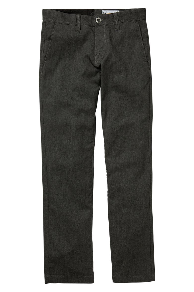 Kids' Frickin Modern Stretch Twill Pants, Main, color, CHARCOAL HEATHER