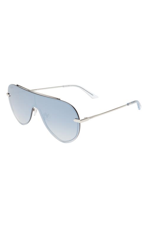 DIFF DIFF IMANI 139MM GRADIENT SHIELD SUNGLASSES