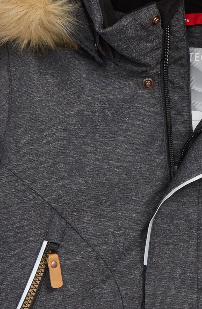 Reima Outa Reimatec<sup>®</sup> Water Repellent Hooded Jacket with Faux Fur Trim, Alternate, color, 