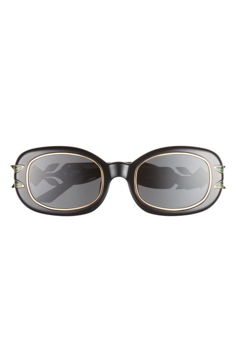 Laurel Oval Sunglasses