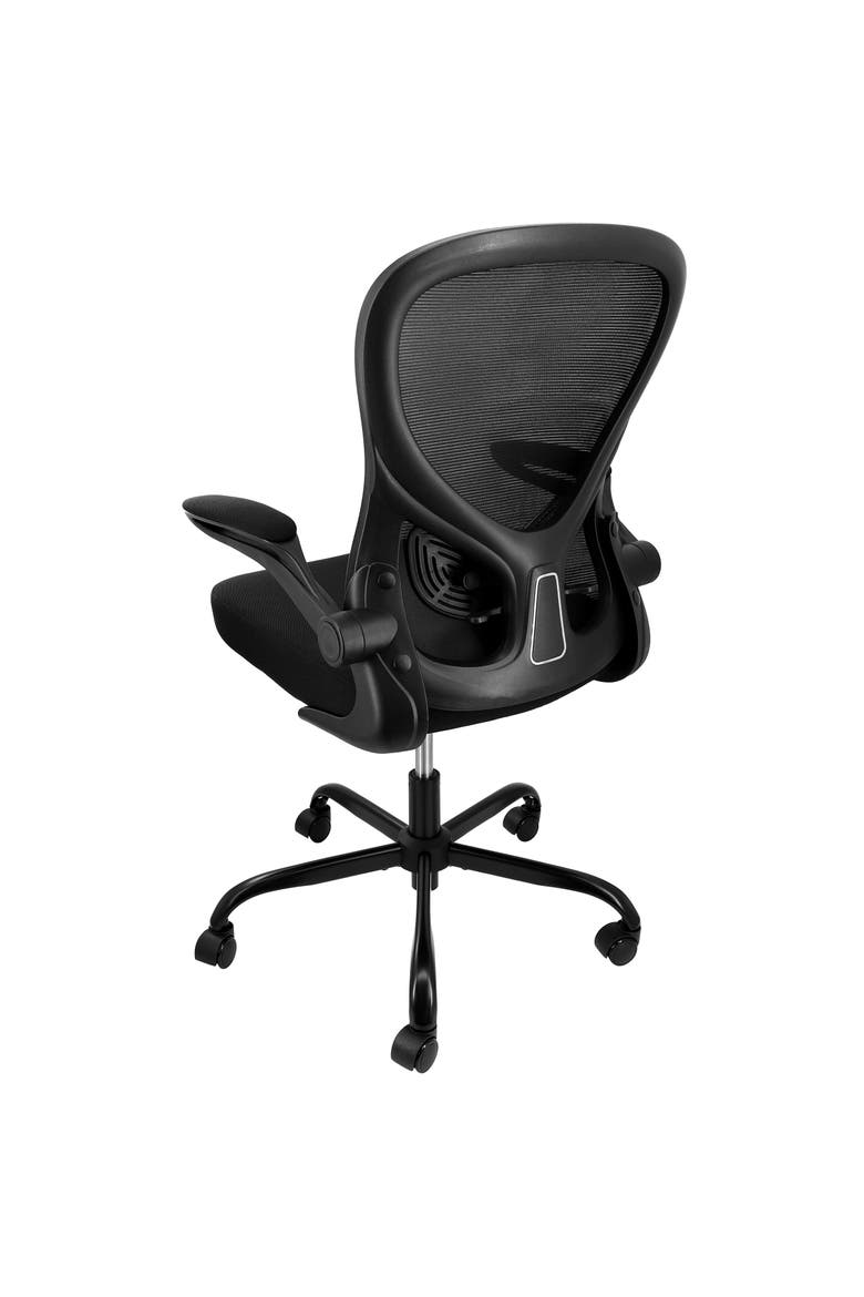 High Back Adjustable Office Chair, Alternate, color, Black