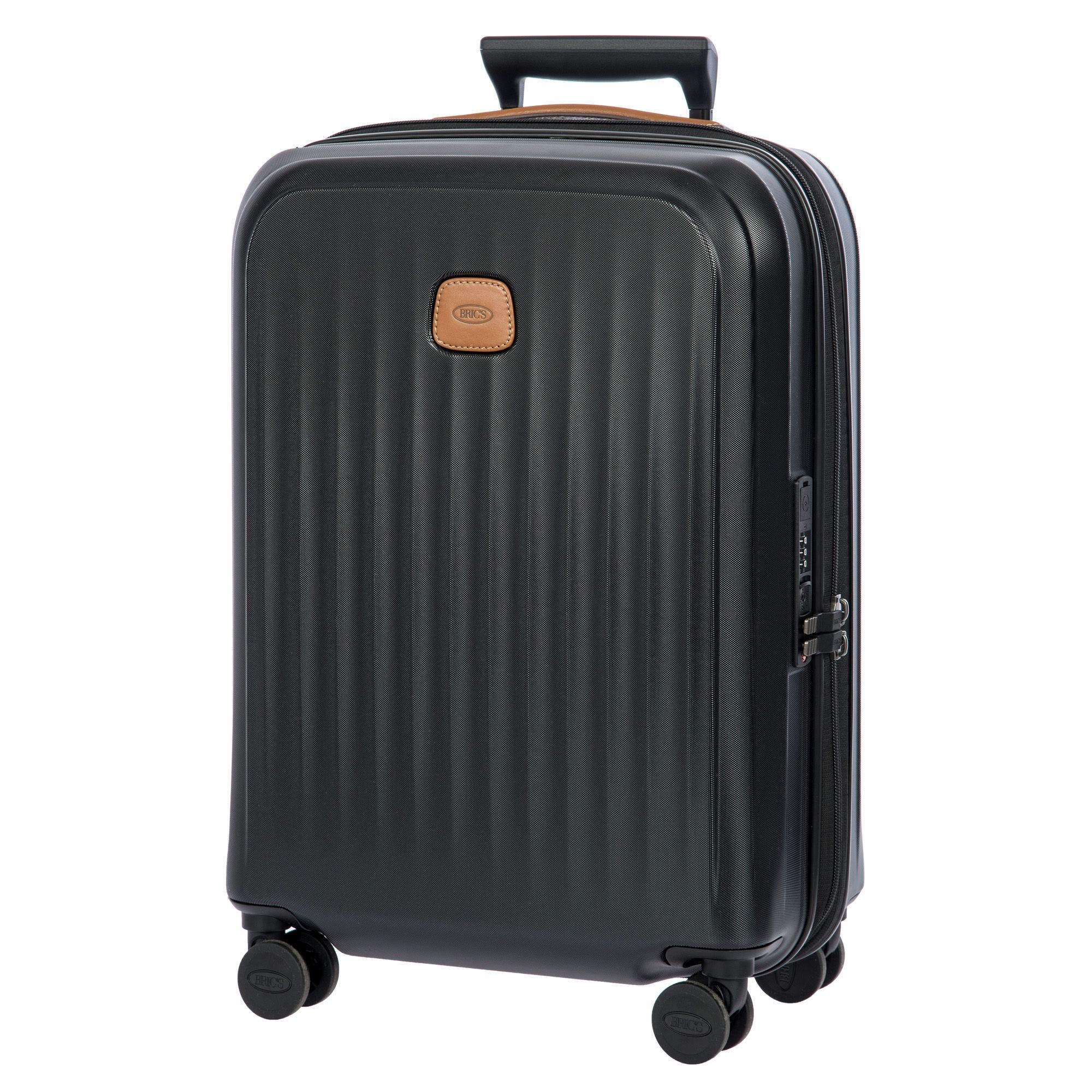 Bric's Taormina 21" Carry-on Spinner, Alternate, color, Black
