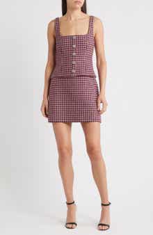 LIKELY Calissa Houndstooth Minidress