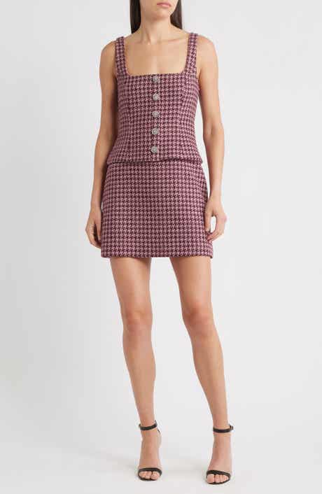 LIKELY Calissa Houndstooth Minidress