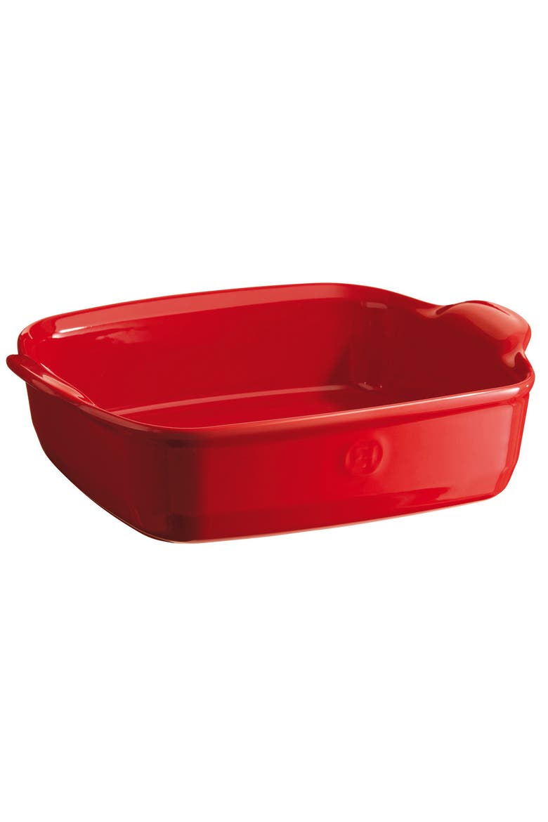 Square Baking Dish Ultime, 11-Inch, Main, color, Burgundy