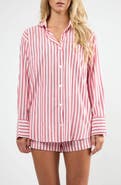 Viens Avec Moi The Summer Cotton Boyfriend Shirt