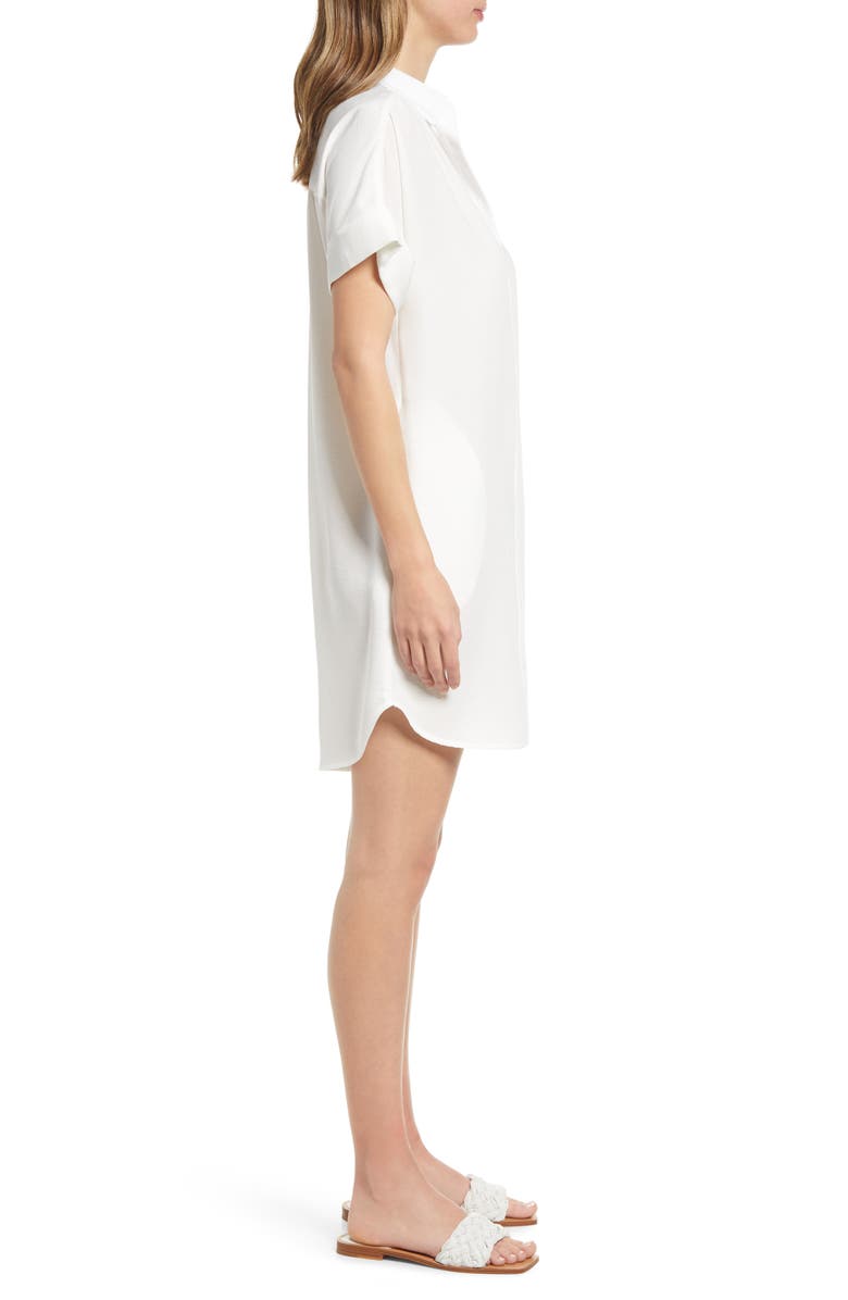 Caslon<sup>®</sup> Short Sleeve Shirtdress, Alternate, color, 