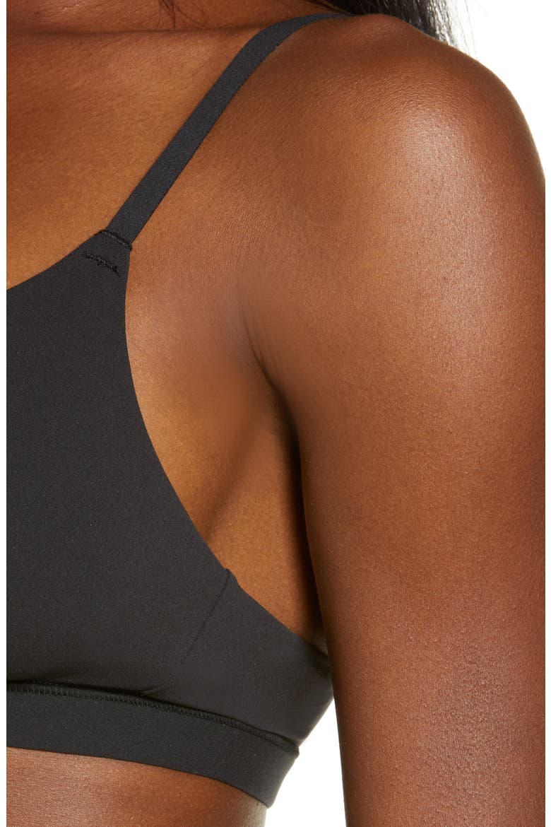 Fits Everybody Crossover Bralette, Alternate, color, ONYX