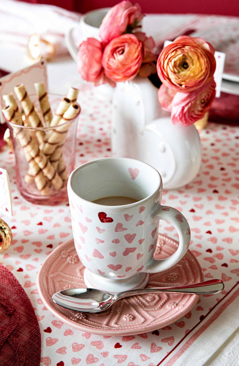 Juliska Love You More Footed Mug, Alternate, color, 