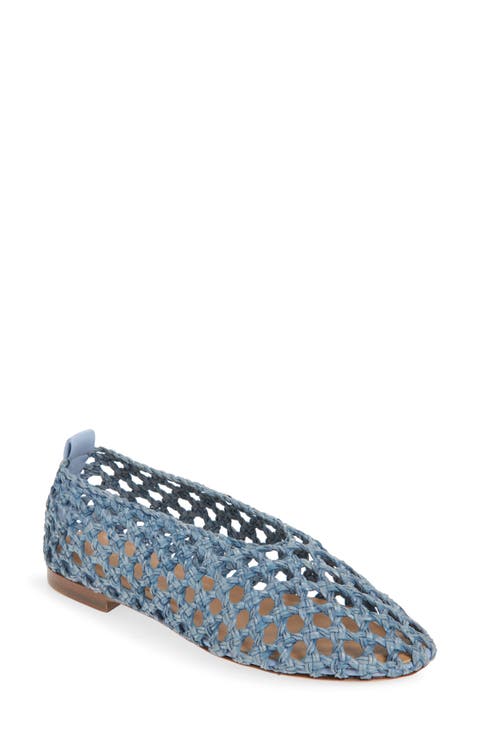 Open Weave Ballet Flat (Women)