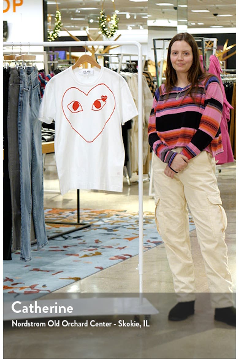 Outline Heart Graphic Tee video
