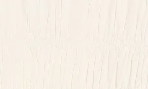 Elodie Shirred Peplum Top