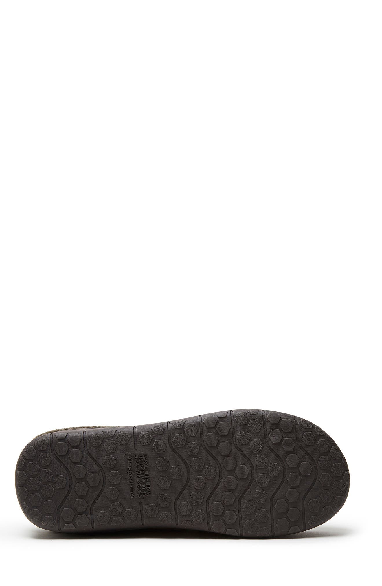 Brendan Microfiber Faux Fur Lined Clog Slipper, Alternate, color, CHESTNUT