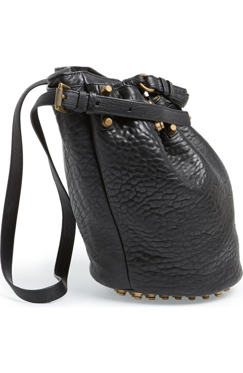 Alexander Wang 'Diego' Leather Bucket Bag, Alternate, color,