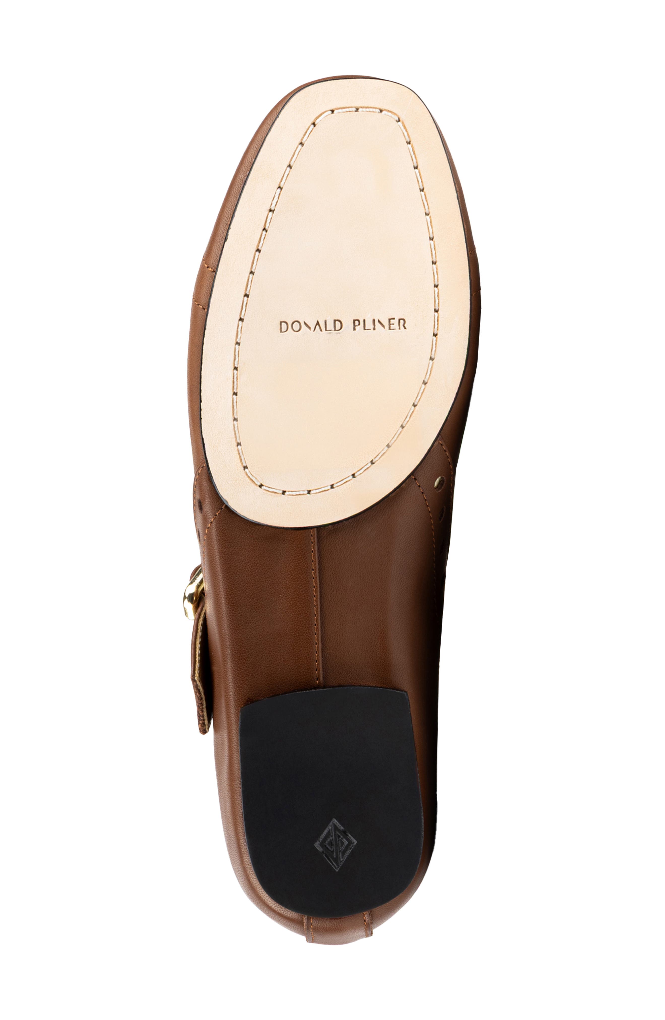 Donald Pliner Liane Mary Jane Flat, Alternate, color, Cognac
