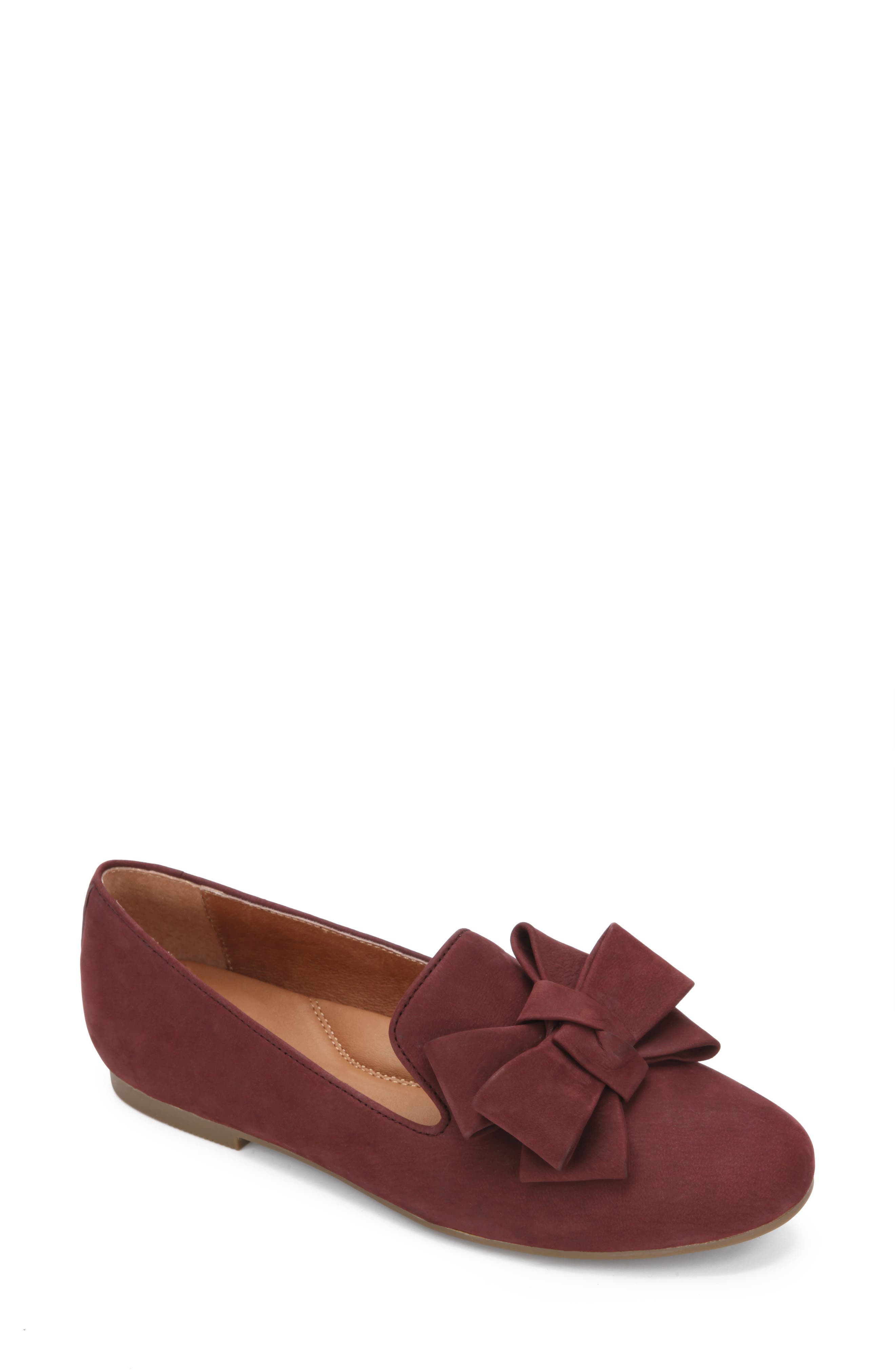 Signature Eugene Ribbon Loafer, Main, color, PLUMBERRY