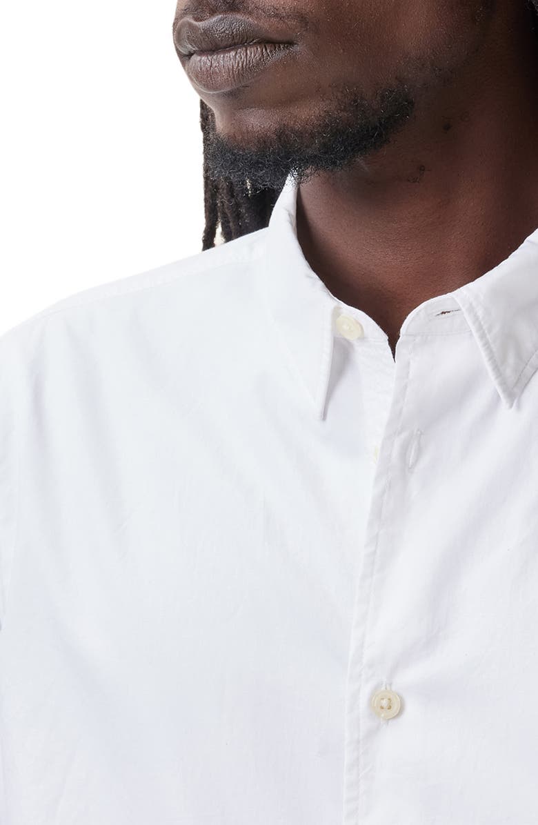 AllSaints Amante Slim Fit Embroidered Button-Up Shirt, Alternate, color, 