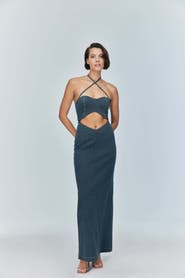 Jendue Monte Maxi Denim Dress