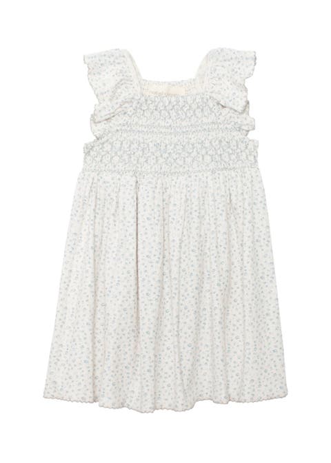 Opal Short Flutter Sleeve Dress