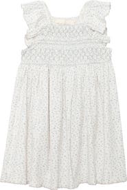 Mabel + Honey Opal Short Flutter Sleeve Dress