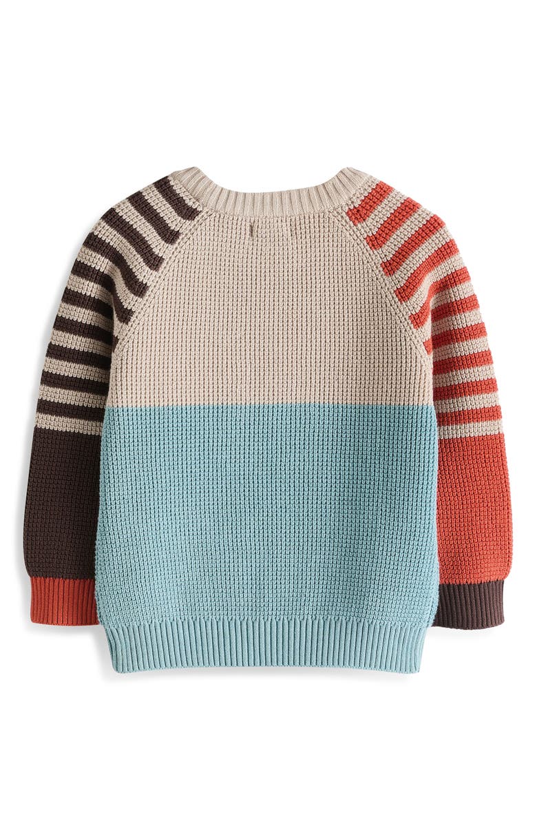 NEXT Kids' Train Appliqué Cotton Sweater, Alternate, color, 