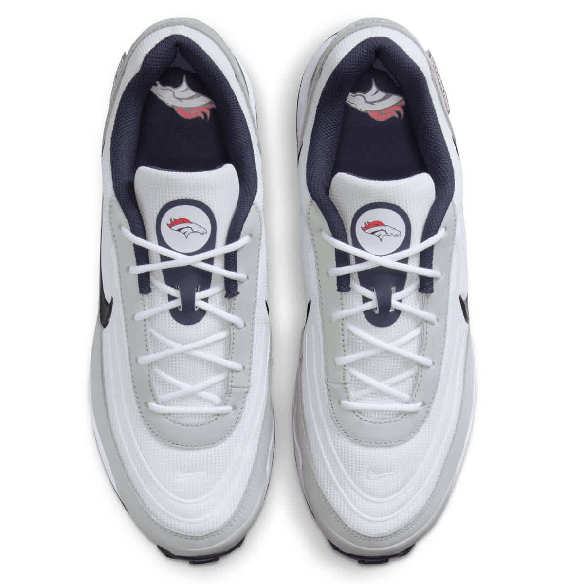 Nike Unisex Nike White Denver Broncos Air Max Verse Sneakers, Alternate, color, White