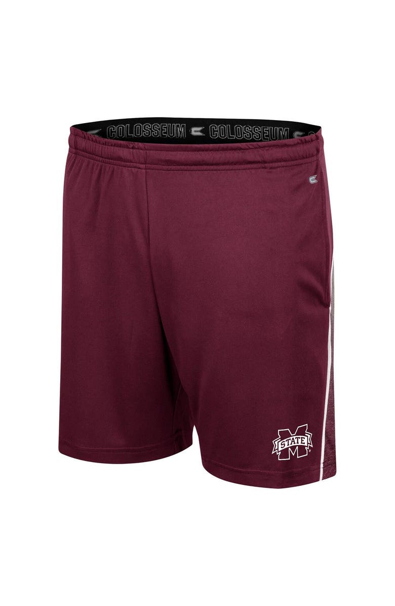 COLOSSEUM Men's Colosseum Maroon Mississippi State Bulldogs Laws of Physics Shorts, Alternate, color, Maroon