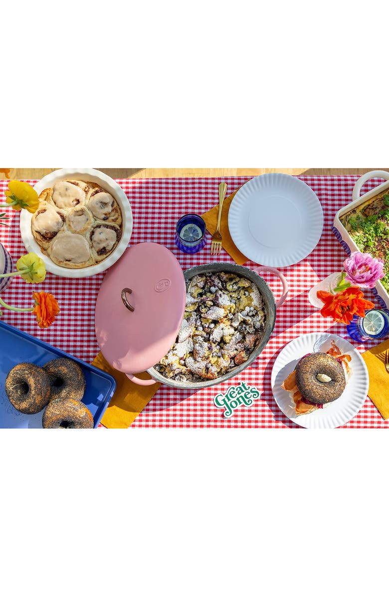 Great Jones The Dutchess 6.75-Quart Enamel Cast Iron Dutch Oven with Lid, Alternate, color, 