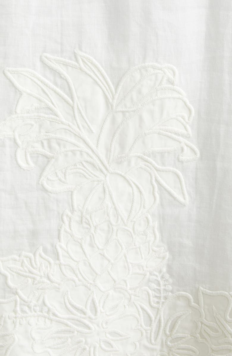 Zimmermann Indra Embroidered Tunic Dress, Alternate, color, Ivory