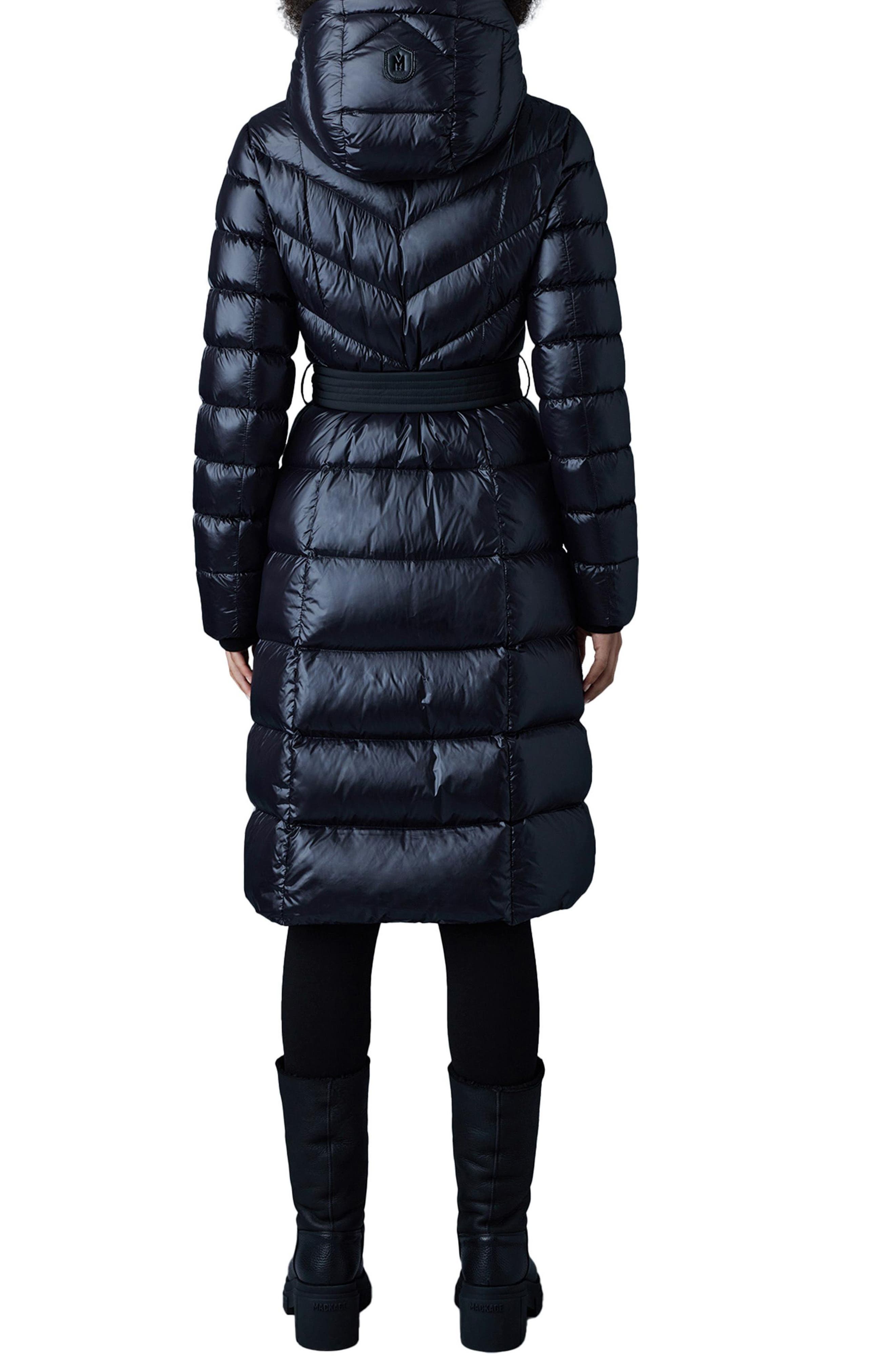 Coralia Water Resistant Hooded 800 Fill Power Down Coat - image 2