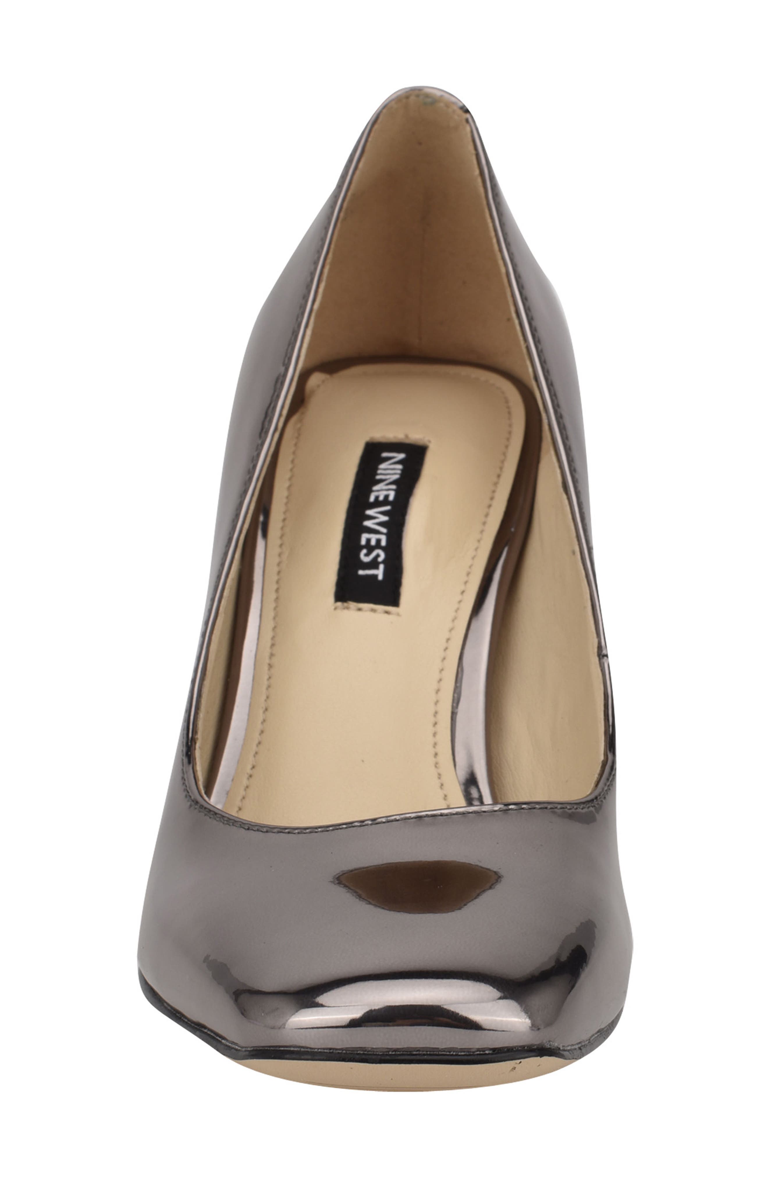 Nine West Nudele3 Block Heel Pump, Alternate, color, 
