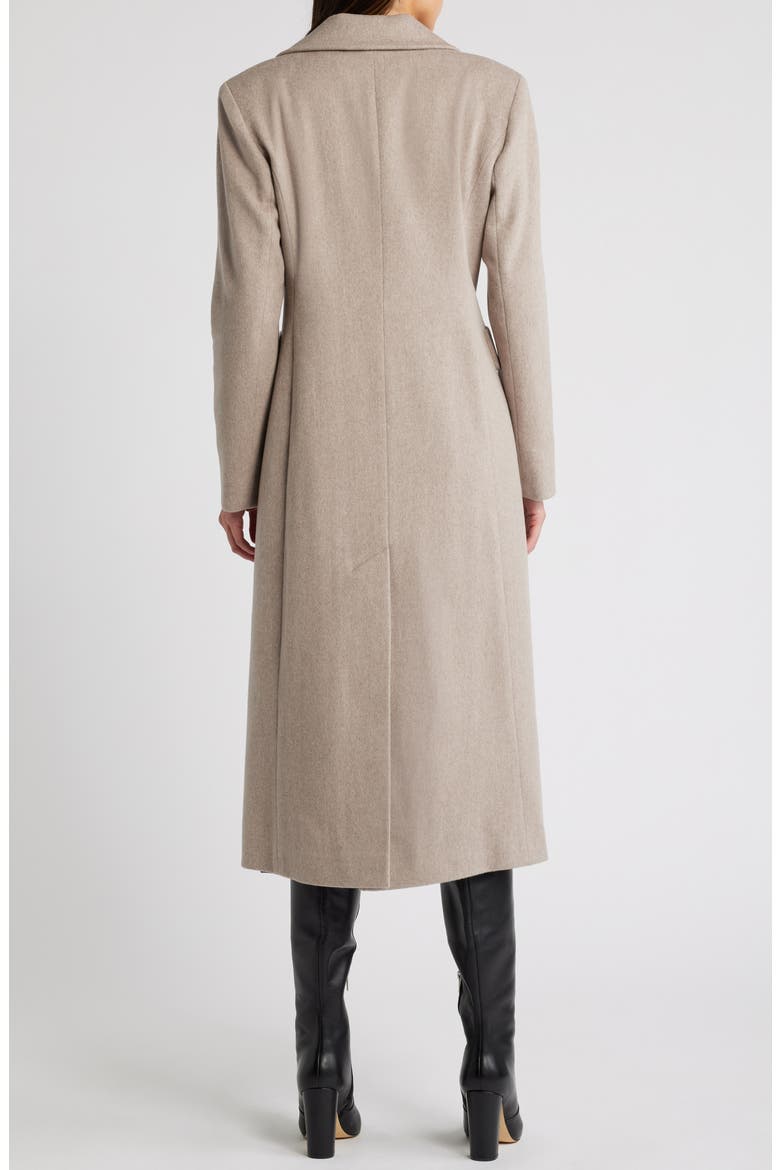 Alix Wool Double Breasted Coat, Alternate, color, BEACH