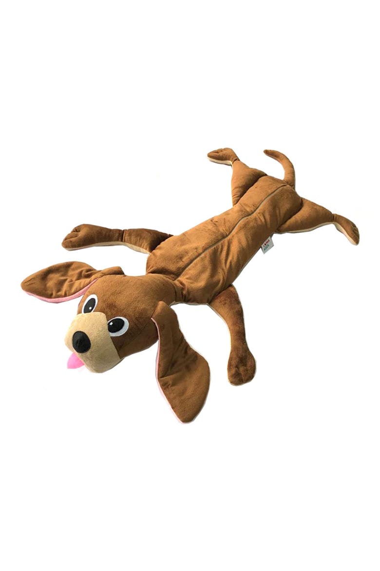 Vema Dog Weighted Stuffed Animal, Main, color, NO COLOR
