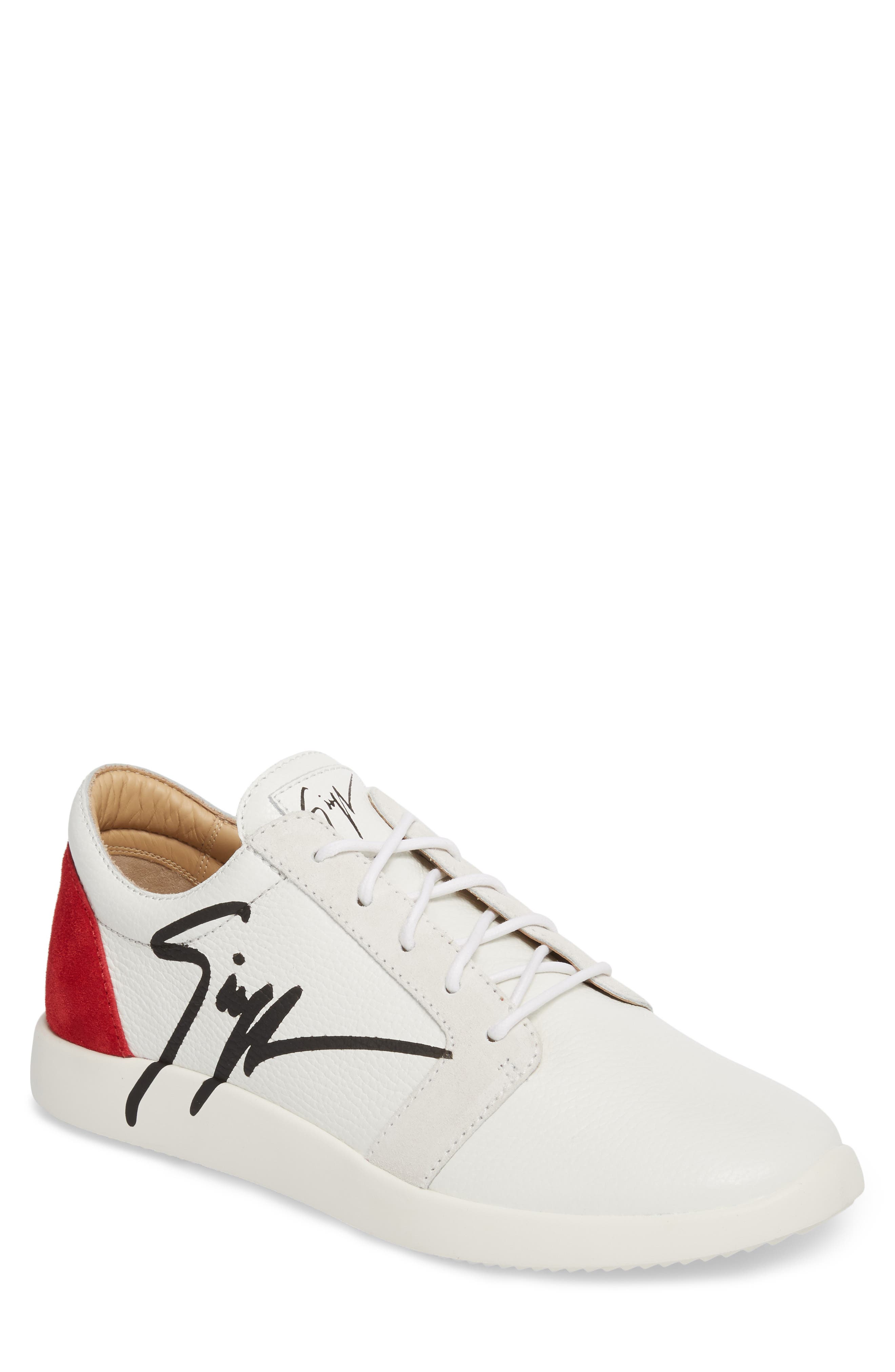 Giuseppe Zanotti Signature Sneaker, Main, color, 