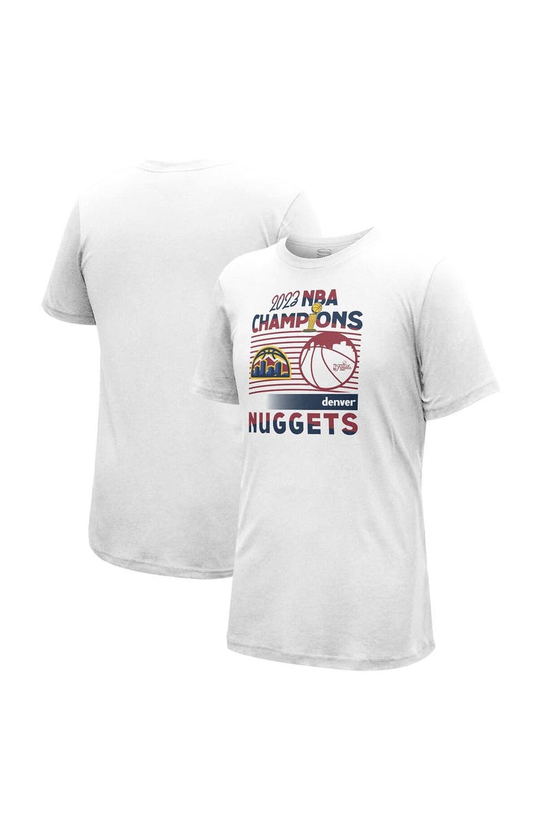 Stadium Essentials Unisex Stadium Essentials  White Denver Nuggets 2023 NBA Finals Champions City Edition T-Shirt, Main, color, 
