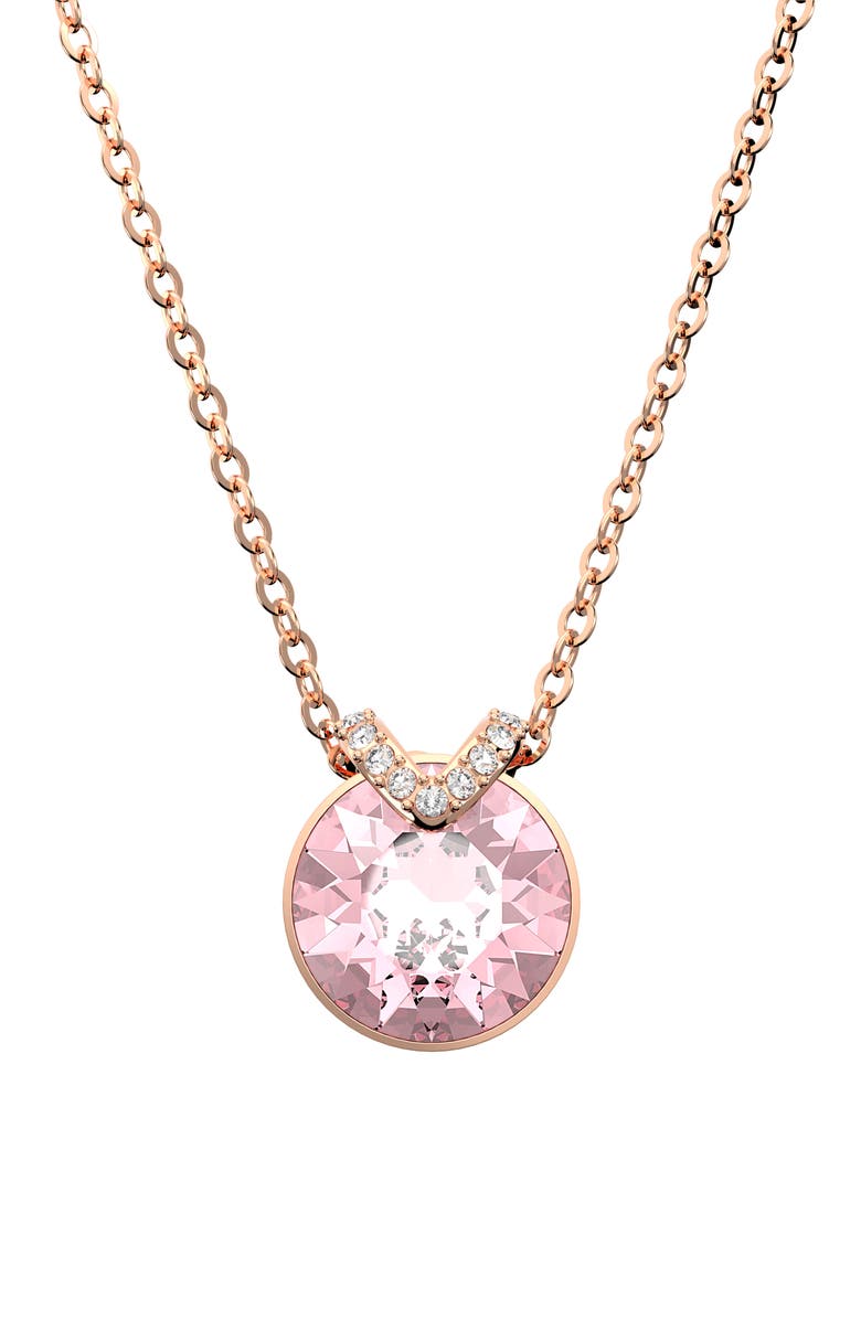 Swarovski Bella Crystal Pendant Necklace, Alternate, color, 