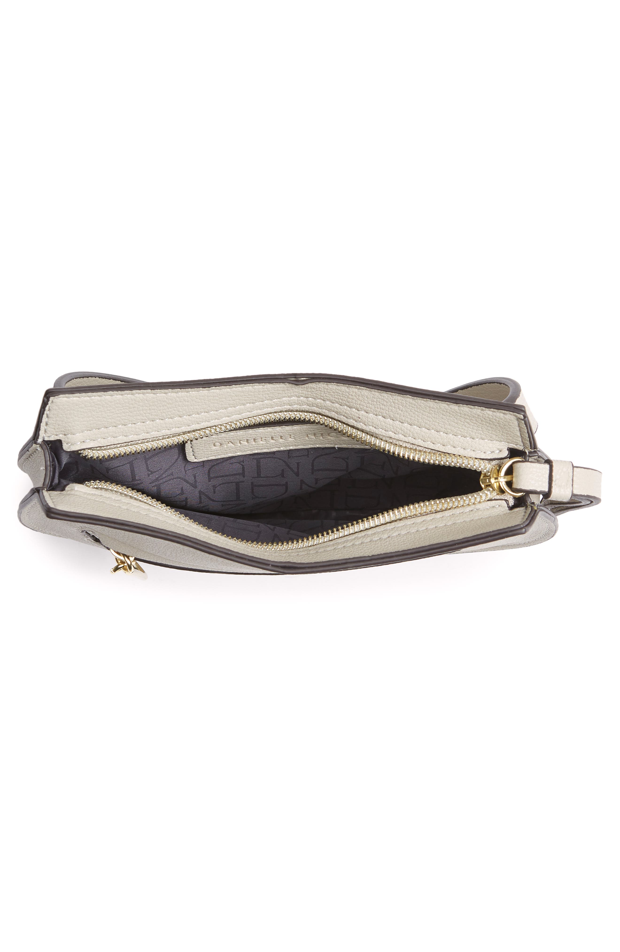 Trish Faux Leather Belt Bag, Alternate, color, LIGHT GREY