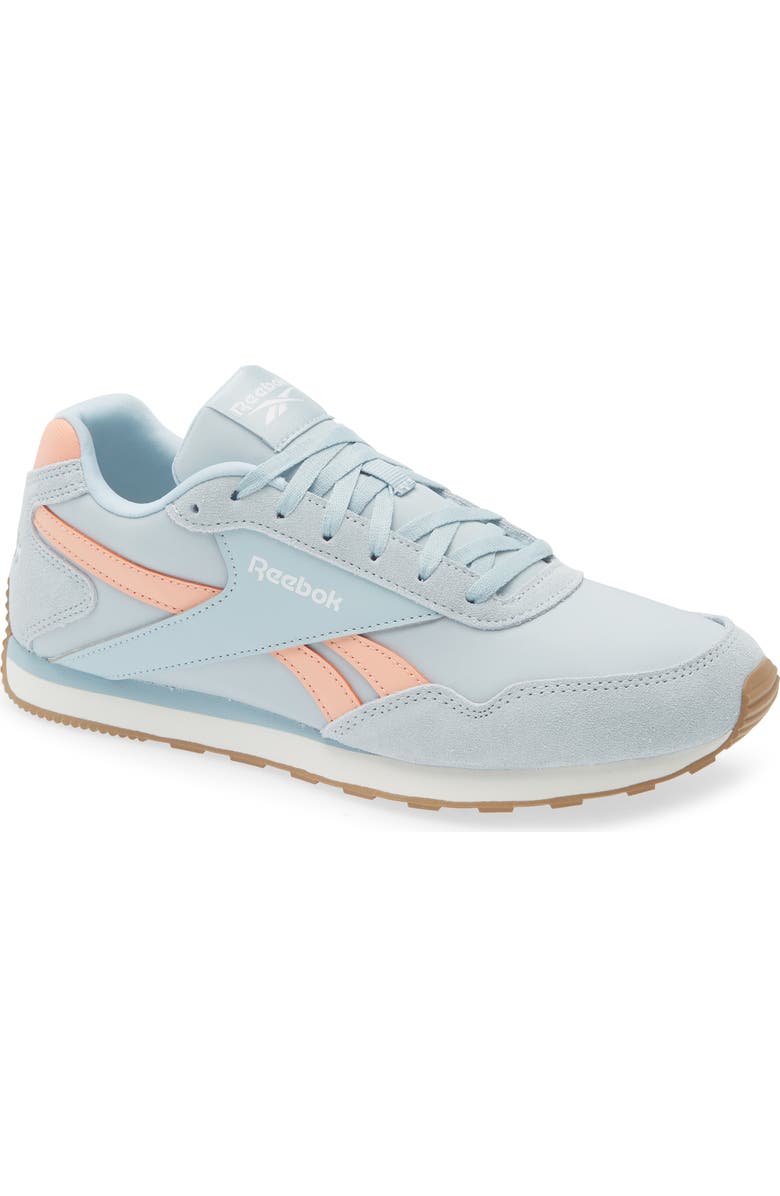 Reebok Glide Low Top Sneaker, Main, color, Blue Peach White