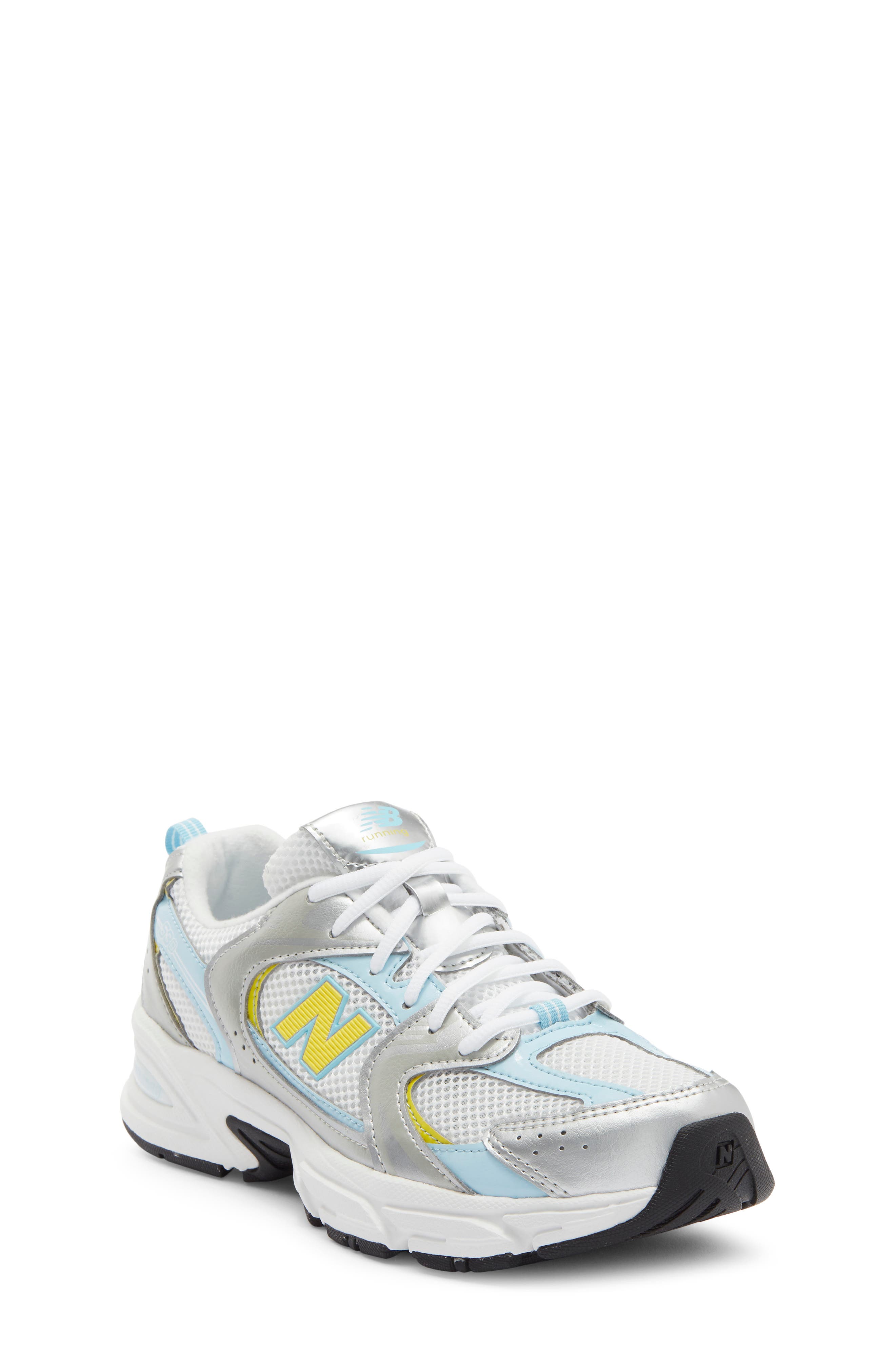 SILVER METALLIC/ CLOUD BLUE