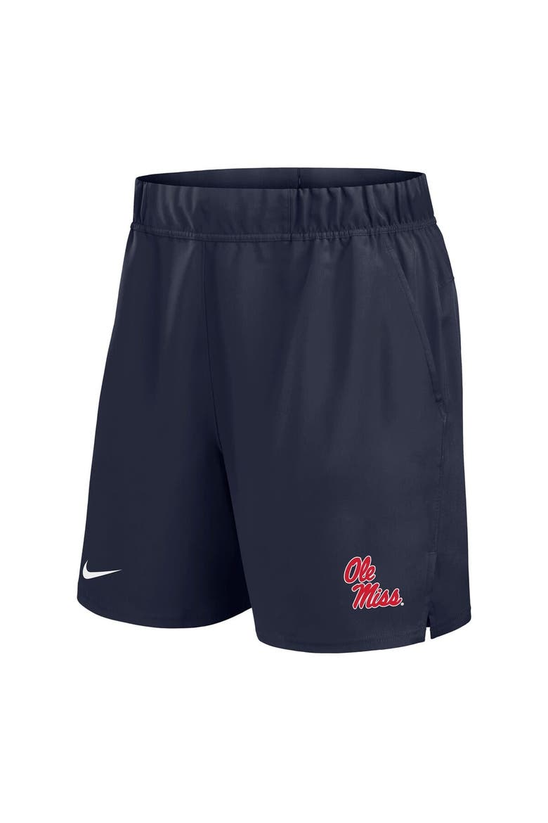 Men's Nike Navy Ole Miss Rebels Performance Victory Shorts, Alternate, color, Navy
