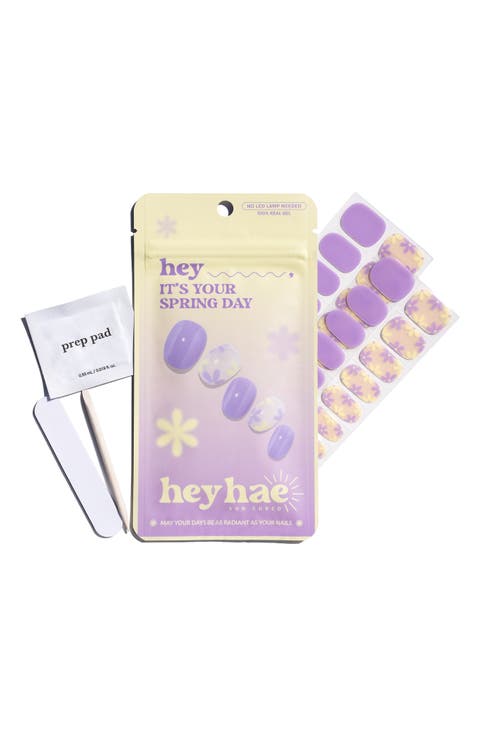 Sun-Cured Gel Nail Strips