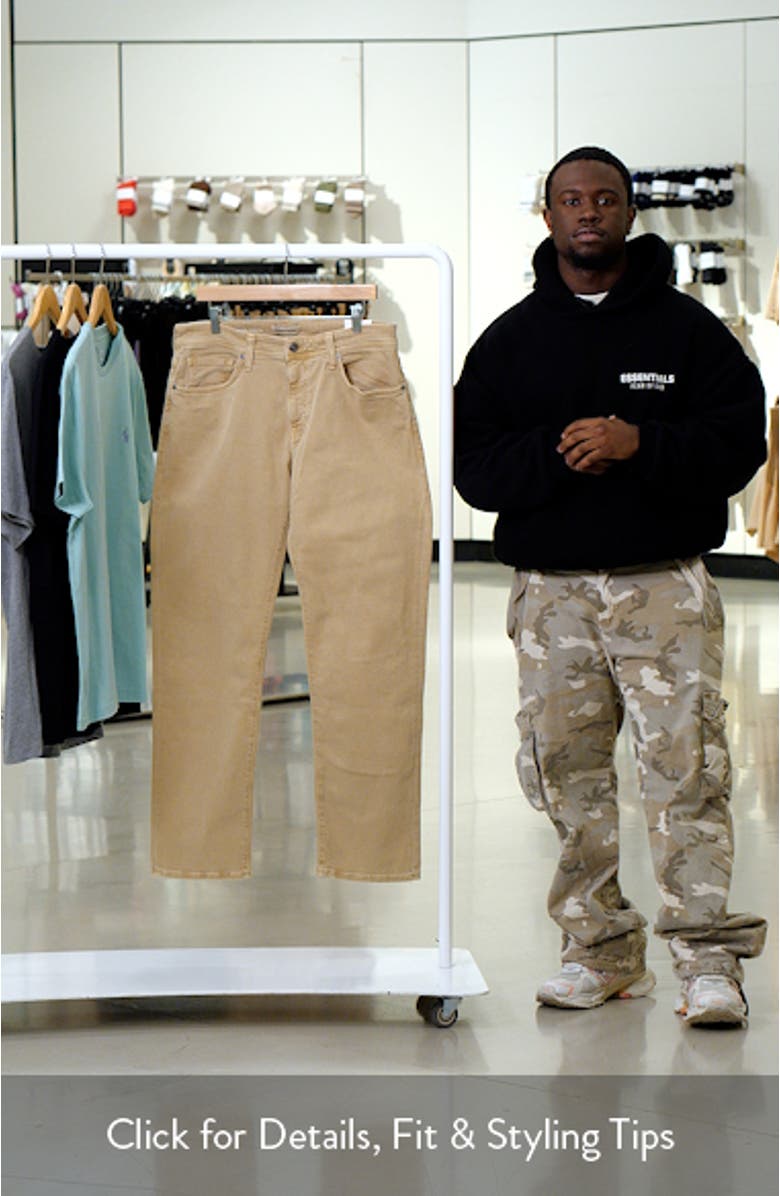 Straight Leg Stretch Cotton Jeans, sales video thumbnail