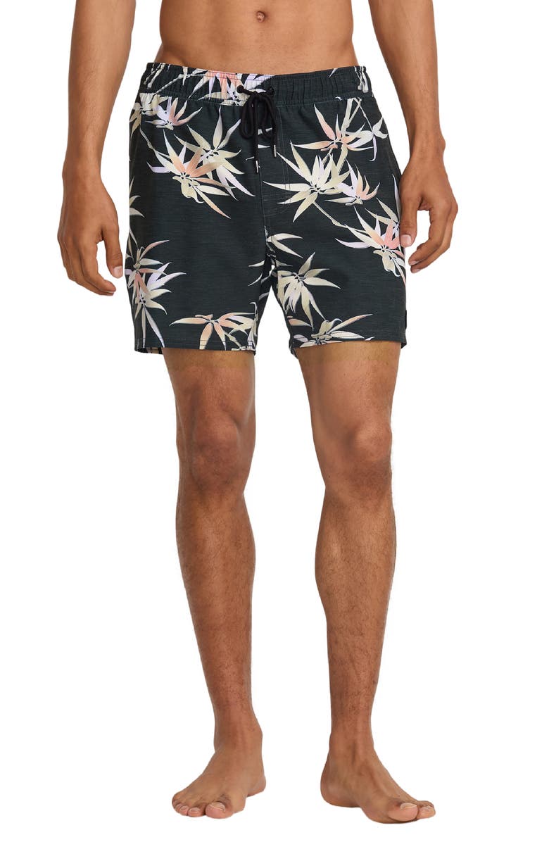 RVCA Resort Swim Trunks, Main, color, 