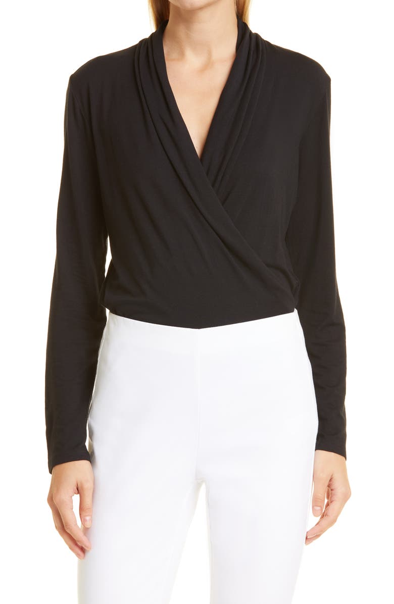 KOBI HALPERIN Ava Wrap Front Top, Main, color, 