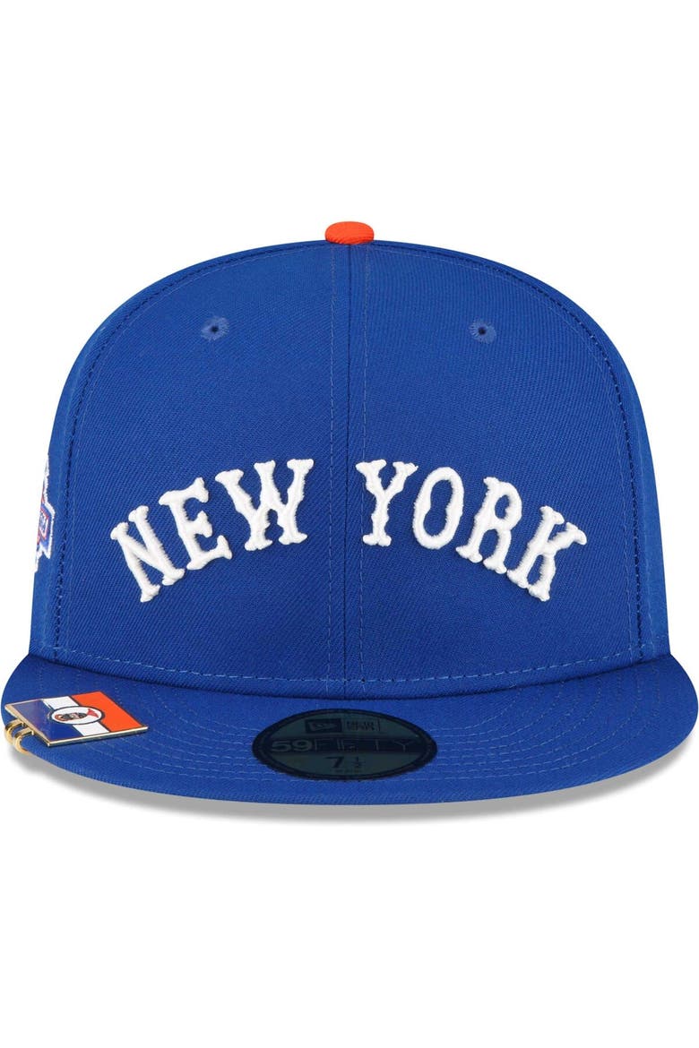 Men's New Era Royal New York Yankees City Flag 59FIFTY Fitted Hat, Alternate, color, Royal