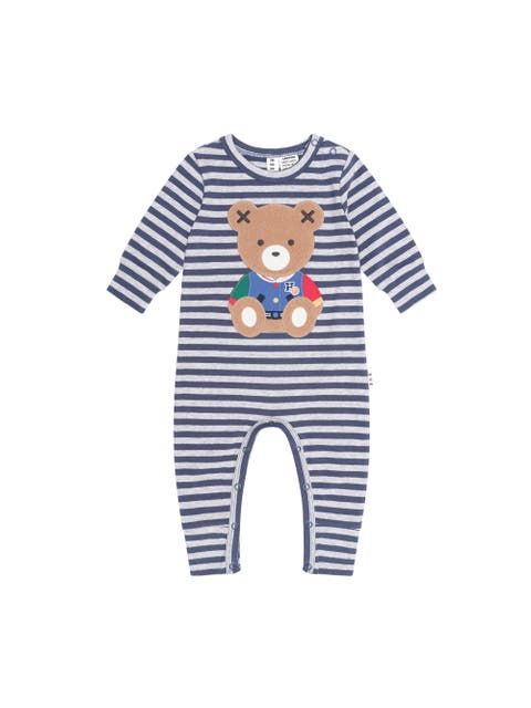 Ink Stripe Sitting Hux Romper