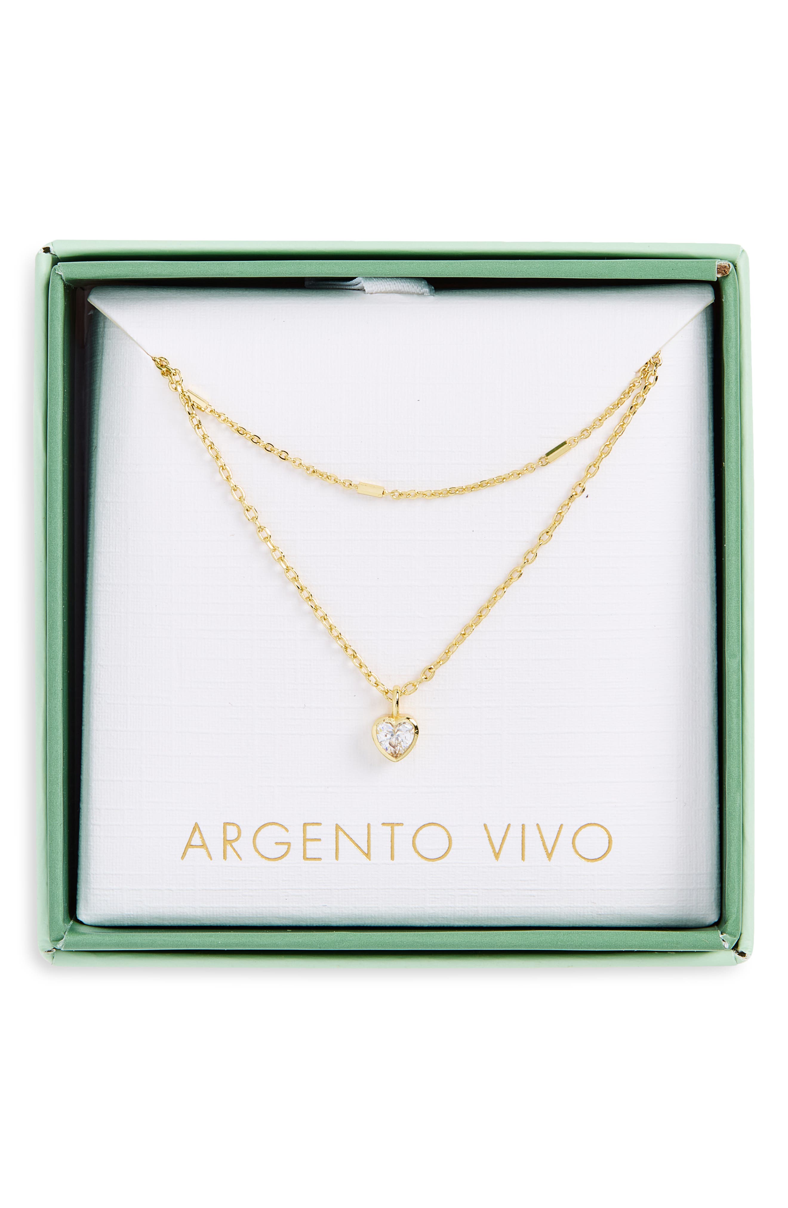 Mini Heart Layered Necklace