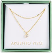 ARGENTO VIVO Mini Heart Layered Necklace